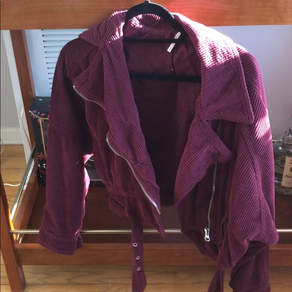 free people corduroy jacket